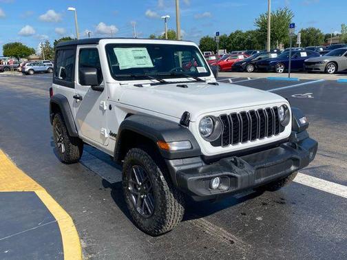Bright White Clearcoat 2026 Jeep Wrangler Sport S