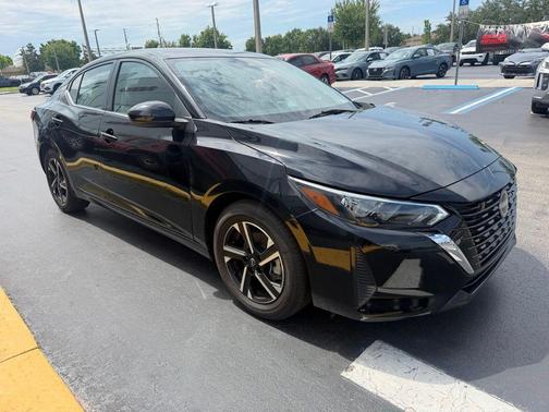 Super Black 2025 Nissan Sentra SV