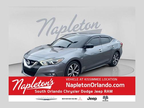 Gun Metallic 2017 Nissan Maxima 3.5 S