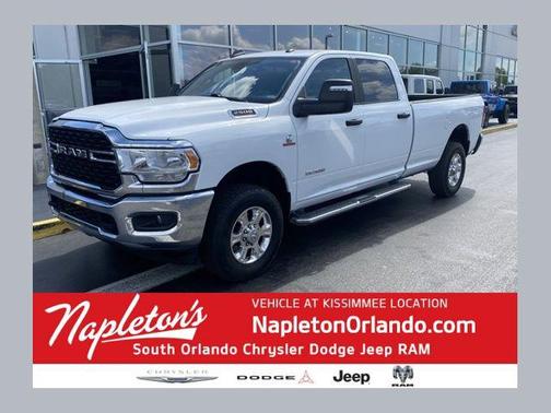 Bright White Clearcoat 2024 RAM 2500 Big Horn Crew Cab 4x4 8' Box
