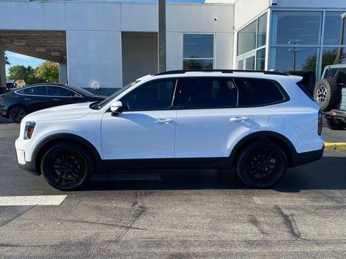 Glacial White Pearl 2025 Kia Telluride SX X-Line