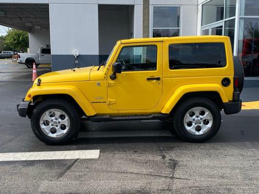 Baja Yellow Clearcoat 2015 Jeep Wrangler Sahara