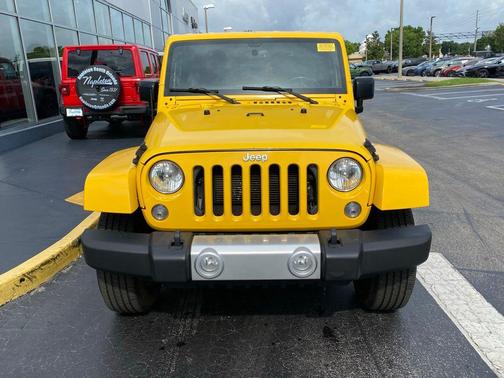 Baja Yellow Clearcoat 2015 Jeep Wrangler Sahara