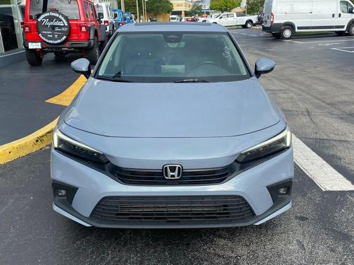 Gray 2024 Honda Civic Touring