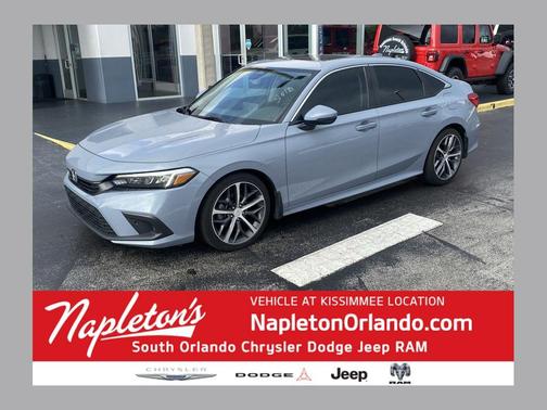 Gray 2024 Honda Civic Touring