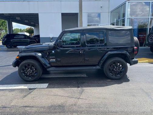 Black Clearcoat 2023 Jeep Wrangler 4xe Sahara