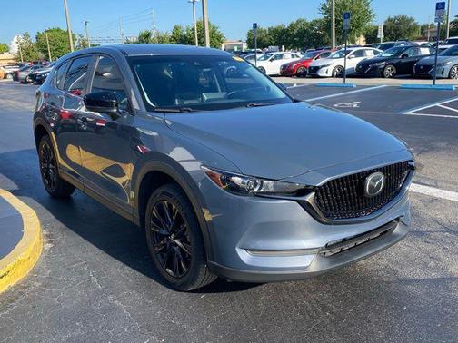 Polymetal Gray 2021 Mazda CX-5 Carbon Edition