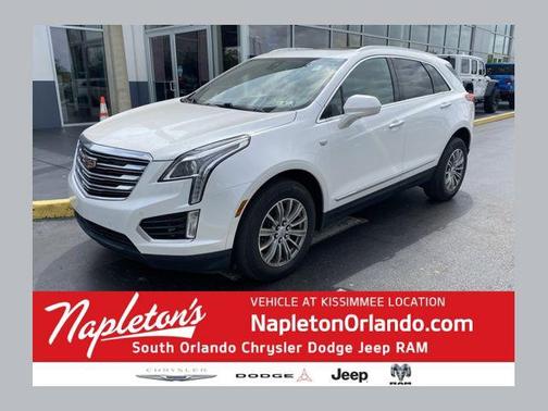 Crystal White Tricoat 2017 Cadillac XT5 Luxury