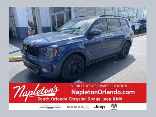 Midnight Lake Blue 2024 Kia Telluride SX Prestige X-Pro