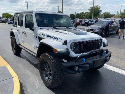 Bright White Clearcoat 2023 Jeep Wrangler 4xe Rubicon 20th Anniversary