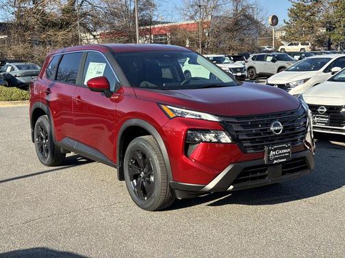 Scarlet Ember Tintcoat 2026 Nissan Rogue SV