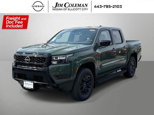 Tactical Green Metallic 2026 Nissan Frontier SV