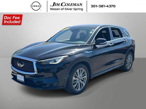 Black Obsidian 2023 INFINITI QX50 PURE AWD