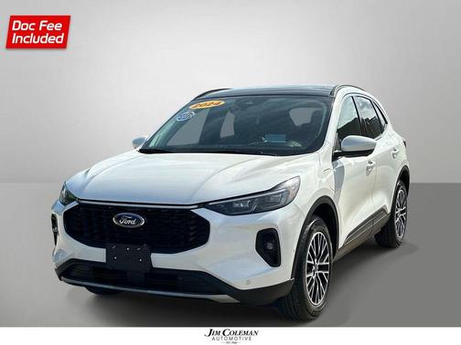 Star White Metallic Tri-Coat 2024 Ford Escape PHEV SE