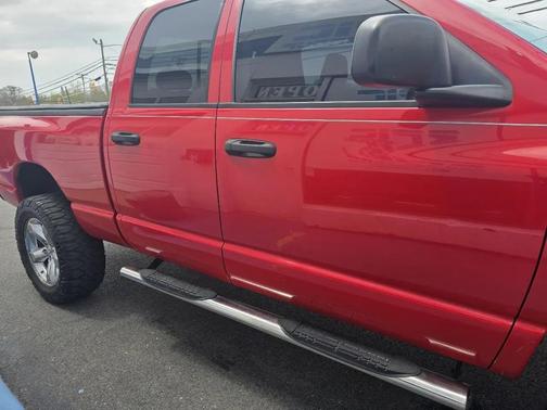 Red 2008 Dodge Ram 1500 SLT Quad Cab