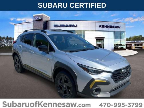 Ice Silver Metallic 2024 Subaru Crosstrek Sport