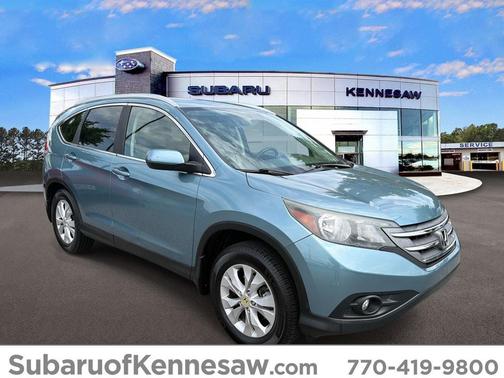 Blue 2014 Honda CR-V EX-L