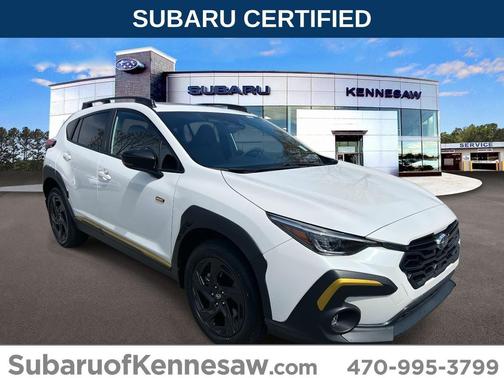 Crystal White Pearl 2025 Subaru Crosstrek Sport