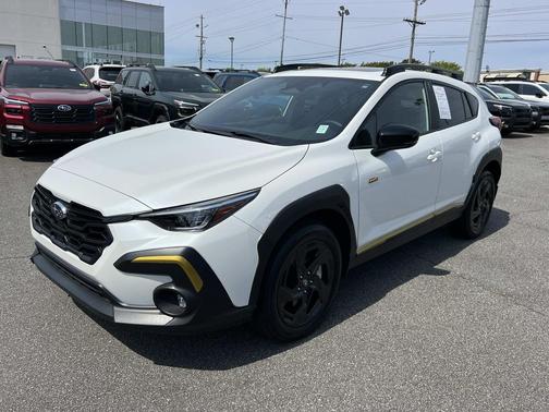 Crystal White Pearl 2025 Subaru Crosstrek Sport
