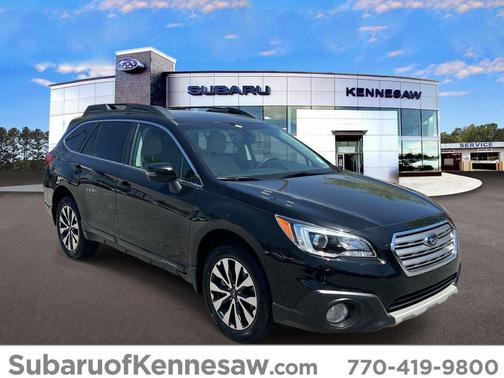 Black Metallic 2017 Subaru Outback 2.5i Limited