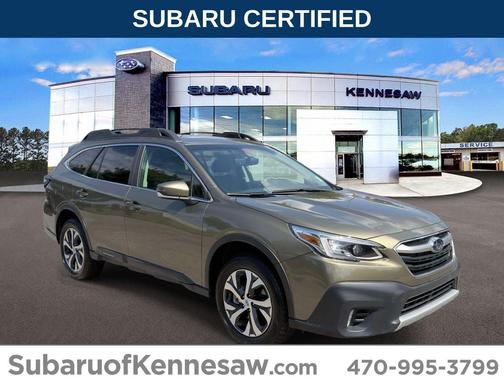 Green Metallic 2022 Subaru Outback Limited