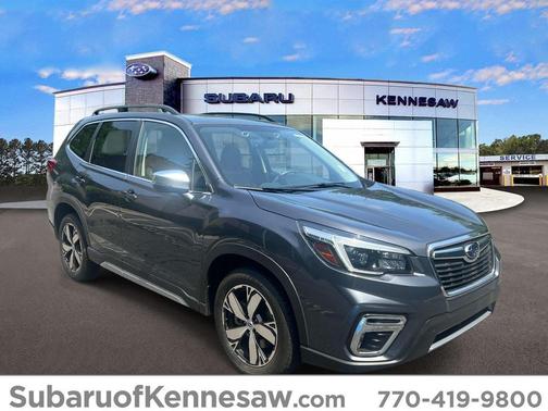 Gray Metallic 2021 Subaru Forester Touring