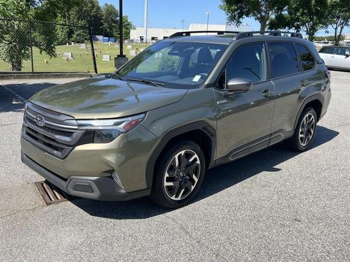 Green Metallic 2025 Subaru Forester Hybrid Limited