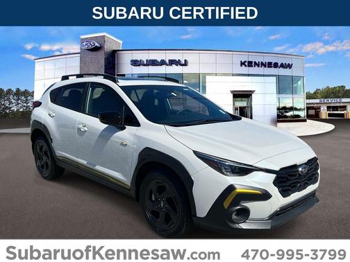 Crystal White Pearl 2025 Subaru Crosstrek Sport