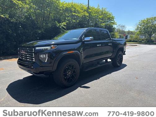 Onyx Black 2024 GMC Canyon Denali