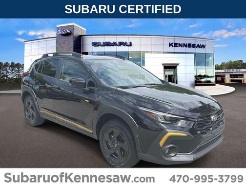 Crystal Black Silica 2024 Subaru Crosstrek Sport