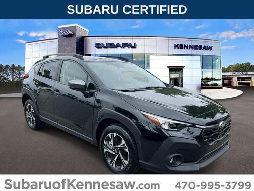 Crystal Black Silica 2024 Subaru Crosstrek Premium