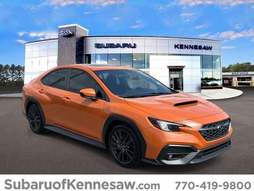 Solar Orange Pearl 2023 Subaru WRX Premium