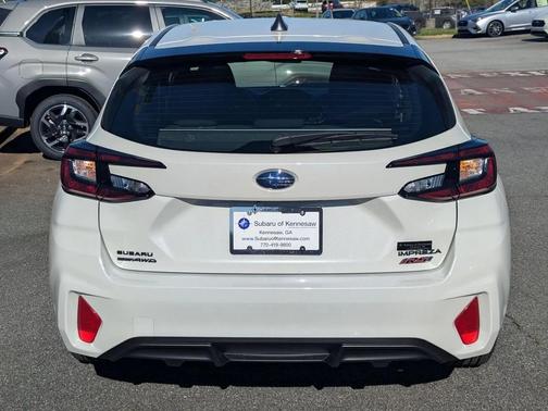 Crystal White Pearl 2026 Subaru Impreza RS