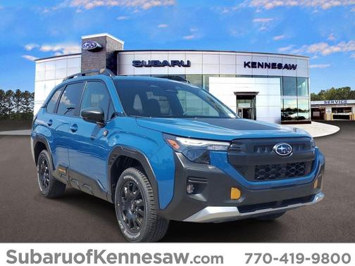 Geyser Blue 2026 Subaru Forester Wilderness