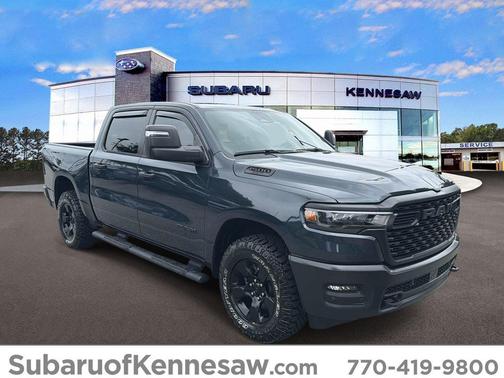 Forged Blue Metallic 2025 RAM 1500 Warlock Crew Cab 4x4 5'7' Box