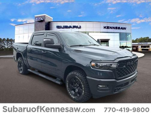Forged Blue Metallic 2025 RAM 1500 Warlock Crew Cab 4x4 5'7' Box