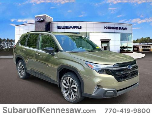 Autumn Green 2026 Subaru Forester Hybrid Touring