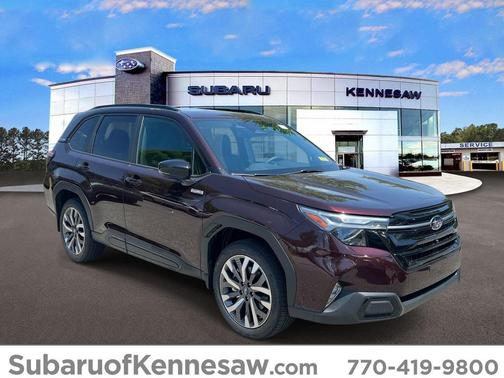 Dark Mahogany Pearl 2026 Subaru Forester Hybrid Touring