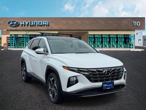 Serenity White Pearl 2023 Hyundai TUCSON Limited