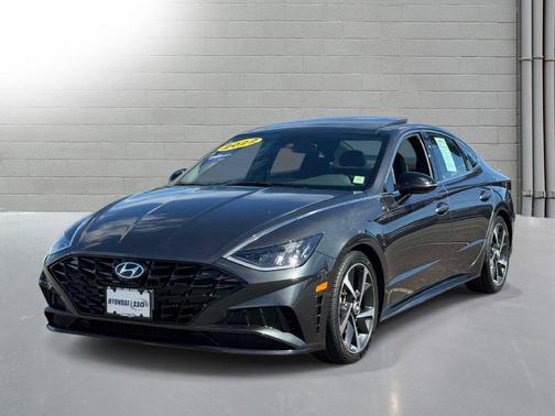 Portofino Gray 2022 Hyundai SONATA SEL Plus