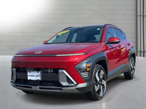 Ultimate Red Metallic 2025 Hyundai KONA Limited