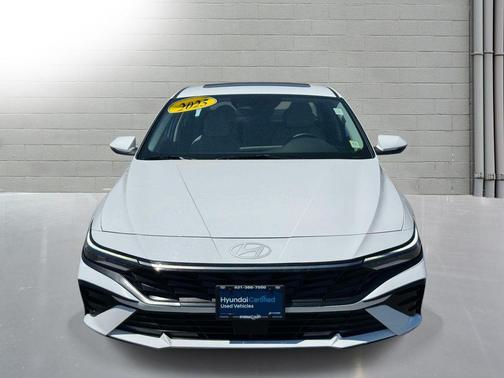 Serenity White 2025 Hyundai ELANTRA Limited