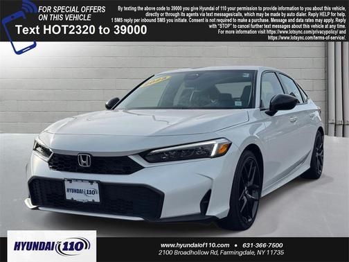 2025 Honda Civic Hybrid Sport