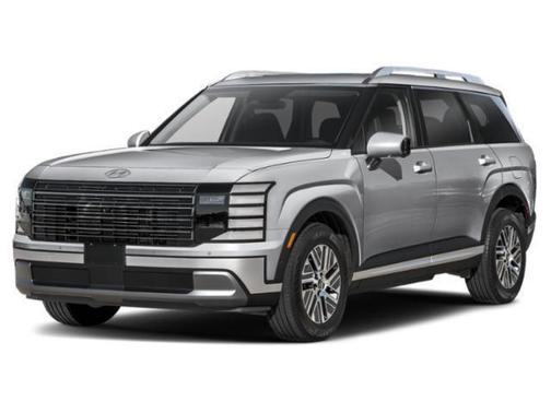Typhoon Silver Metallic 2026 Hyundai Palisade Hybrid SEL Premium 8P
