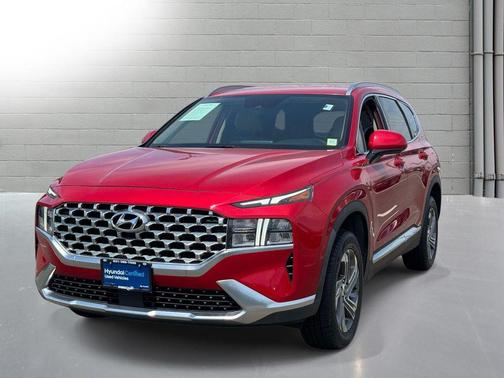 Calypso Red 2021 Hyundai SANTA FE SEL 2.4