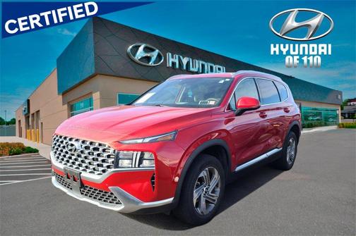 Calypso Red 2021 Hyundai SANTA FE SEL 2.4