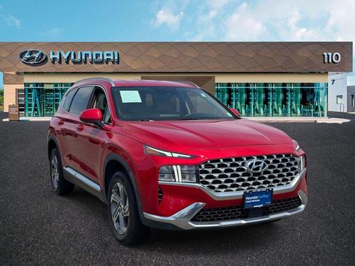 Calypso Red 2021 Hyundai SANTA FE SEL 2.4