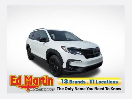 Platinum White Pearl 2022 Honda Pilot TrailSport