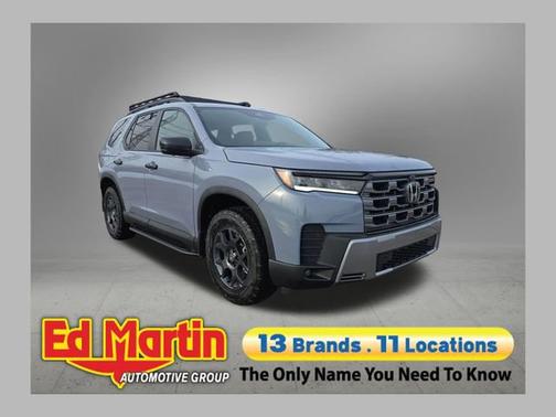 Gray 2026 Honda Pilot TrailSport
