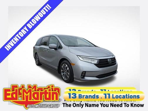 Silver 2023 Honda Odyssey EX-L